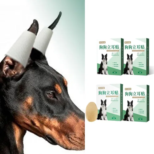 Miniatura 7 de MANON ROSA Kit de publicación de orejas de perro para Doberman Pinschers - Herramienta de soporte de oreja con cinta para corrección de orejas