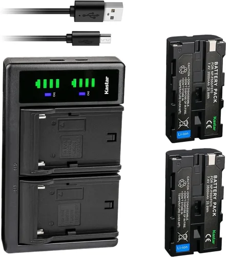Miniatura 5 de Kastar NP-F580 LTD2 USB Battery Charger Replacement for L Series NP-F530 NP-F550 NP-F570 NP-F750 NP-F770 NP-F930 NP-F950 NP-F960 NP-F970 NP-F980