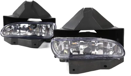 IKON MOTORSPORTS Faros antiniebla compatibles con Ford Mustang 1999-2004, parachoques delantero, faros antiniebla transparentes izquierda derecha