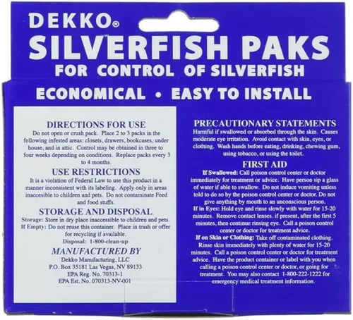 Miniatura 5 de Dekko Silverfish Paks (paquete de 2)