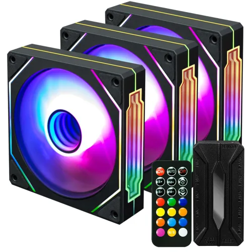 Miniatura 6 de Kingwin Ventilador silencioso de 3.150 in - Ventilador silencioso de refrigeración de PC para carcasas de computadora, refrigeradores de CPU
