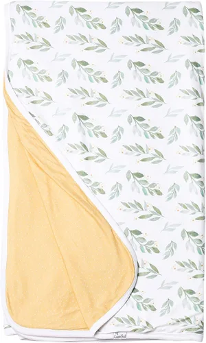 Miniatura 88 de Copper Pearl Manta de bebé jumbo de 3 capas: edredones suaves para niños y niñas Transpirable, acogedora manta para niños pequeños Edredón