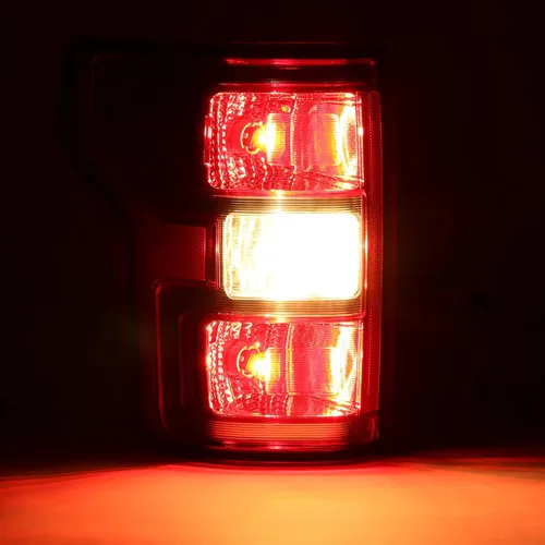 Miniatura 2 de HECASA Luz trasera izquierda compatible con faros traseros Ford F-150 2018-2020 de repuesto para JL3Z-13405-H FO2800265C FO2800265 lente roja