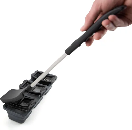 Miniatura 4 de Broil King 65679 - Cepillo para parrilla de acero inoxidable y resina, color negro