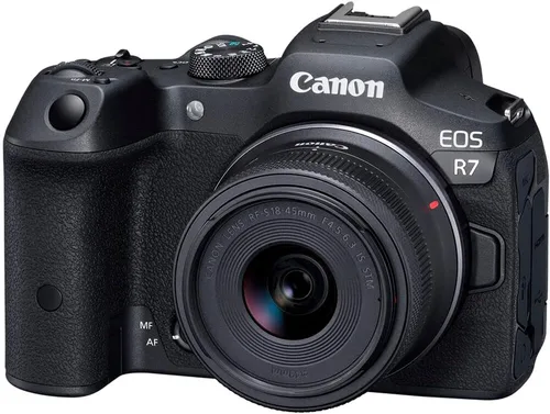 Miniatura 8 de Canon Cámara sin espejo EOS R7 (5137C002) + lente Canon de 0.630 in (5051C002) + tarjeta SD resistente Sony de 64 GB + kit de filtro + bolsa +