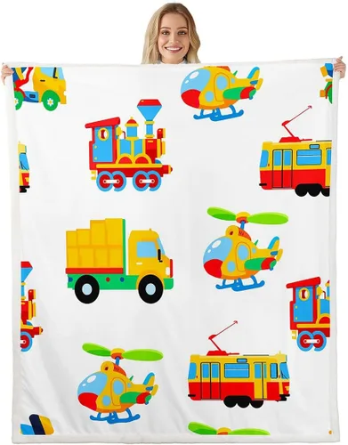 Miniatura 30 de Feelyou - Manta de forro polar camuflaje de 40 x 50 pulgadas para niños, niños y adolescentes, con diseño de peces de caza, manta de sherpa