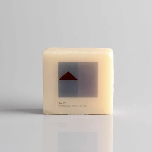 Miniatura 6 de Sunnyscopa Papel para calcomanías de transferencia de agua para impresora INKJET - TRANSPARENTE, TAMAÑO CARTA EE. UU. 8.5"X11", 20 HOJAS, papel