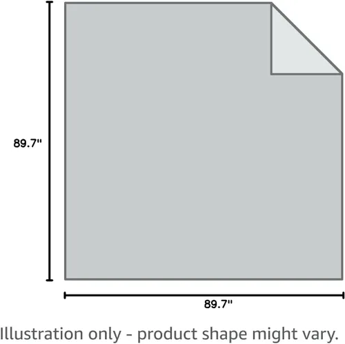Miniatura 7 de BOUTIQUO - Manta para cama 100% algodón, térmica transpirable, tamaño Full - Queen, suave manta de nido de abeja 90"x90", manta de cama de algodón
