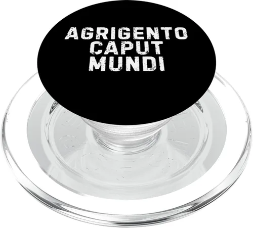 Miniatura 7 de Agrigento Caput Mundi Città Simpatica Uomo Donna Bambino PopSockets Adhesive PopGrip