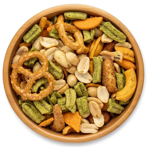 Miniatura 5 de NY SPICE SHOP Mezcla de frutos secos de lujo con frutos secos mixtos, bocadillos saludables para adultos y niños, paquetes de bocadillos de nueces