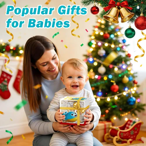 Miniatura 6 de Juguetes de baño para bebés, juguetes de baño con aspersor de ballena iluminada para niños de 1 a 3 años, juguetes de agua de piscina para niños