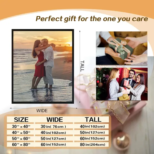 Miniatura 6 de Manta personalizada con fotos, mantas y mantas hechas en Estados Unidos, mantas personalizadas con fotos y texto para adultos, niños, familia