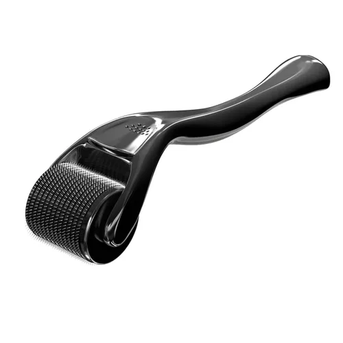 Miniatura 6 de Rodillo Derma Beard Roller Microneedling Dermaroller Facial Roller Microneedle Micro Aguja Rodillo 540 Titanio para Uso Doméstico