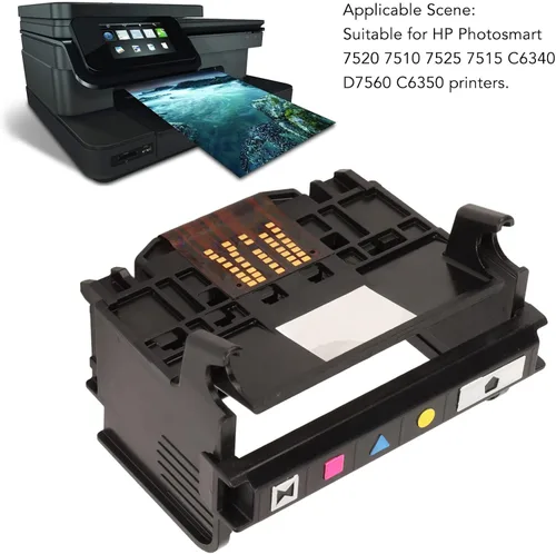 Miniatura 2 de Reemplazo del cabezal de impresión, cabezal de impresión, reemplazo del cabezal de impresión ABS, fuerte cabezal de impresión para HP Photosmart
