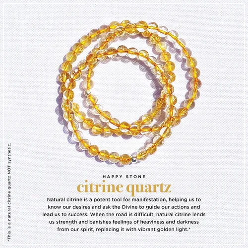 Miniatura 20 de Pulseras elásticas, piedras preciosas naturales, amatista, citrino, cuarzo rosa, cuarzo de cristal transparente, ojos de peridoto y teger, regalo