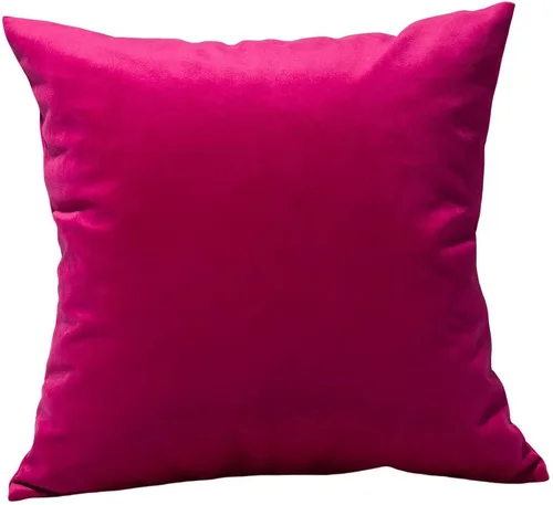 Miniatura 48 de TangDepot - Funda de almohada lisa de terciopelo, funda de cojín supersuave de lujo, muchas opciones de colores y tamaños