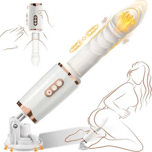 Consolador de empuje para adultos, juguetes sexuales para mujeres y hombres, juego anal de clítoris punto G, máquina de consolador, interruptor