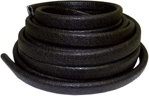 TACO Metals Taco Marine V30-1005B25-1 Flex Trim - 9/16" x 25' con apertura de 5/32", negro, estándar