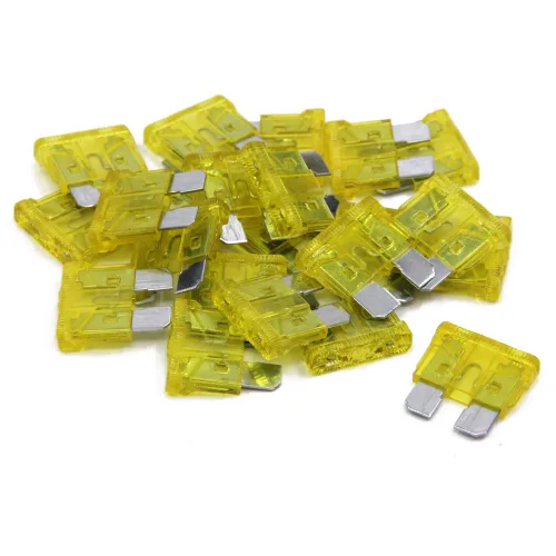 Miniatura 8 de (20 piezas) Fusible de hoja estándar de 3 amperios, fusible automotriz de 3 A para automóvil y camión