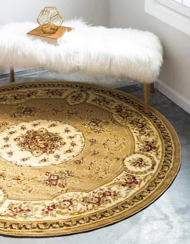 Miniatura 21 de Unique Loom colección Versailles - Alfombra tradicional clásica con motivo de medallón; estilo tradicional; 3 pies y 3 pulgadas x 5 pies y 3