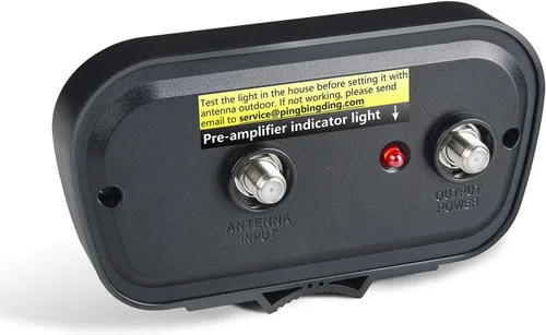 Miniatura 3 de PBD HDTV Preamplificador, amplificador de antena de TV, amplificador de señal digital HD VHF UHF, con filtro 4G 5G LTE, amplificador de señal