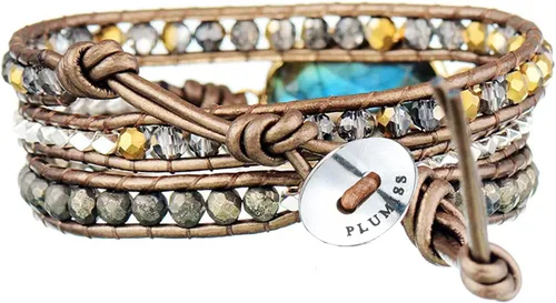 Miniatura 3 de Plumiss Colección de pulseras de cuentas curativas de piedra natural boho para mujer