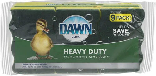 Miniatura 9 de Dawn Esponjas de cocina resistentes, verde/amarillo (paquete de 3)
