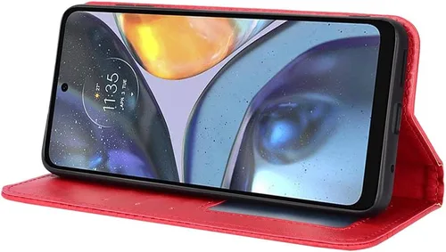 Miniatura 5 de Funda para Motorola Moto G22 Funda de piel sintética con tapa para Motorola Moto G22 XT2831-3, funda de piel sintética con tapa para Motorola Moto
