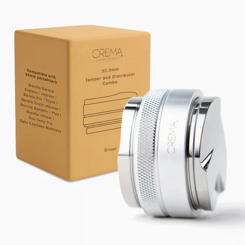 Miniatura 9 de Productos de Café CREMA 59mm Tamper de Mano y Distribuidor de Café Compatible con Portafiltros Breville Herramienta de Profundidad Ajustable
