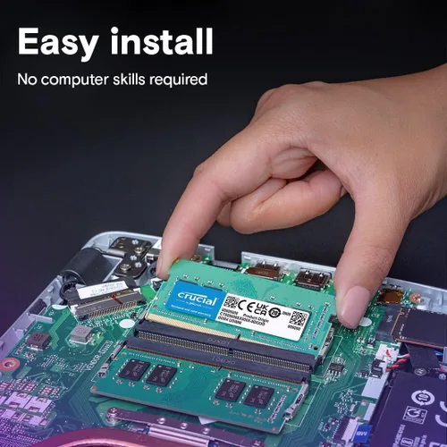 Miniatura 5 de Crucial Kit de 16 GB (8 GBx2), SODIMM de 260 pines, DDR4 PC4-19200
