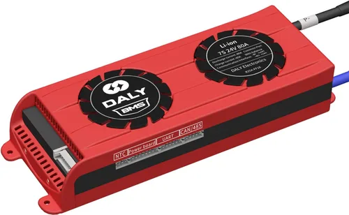 Miniatura 25 de DALY Smart BMS 24V L-ion 7S 30A con módulo Bluetooth programa de restablecimiento de puerto común para paquete de batería de litio DIY
