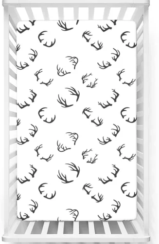 Miniatura 13 de Dog Paws - Sábanas bajeras ajustables para cuna pequeñas, portátiles suaves y elásticas, sábana bajera para cuna o sábana para cama de niño pequeño