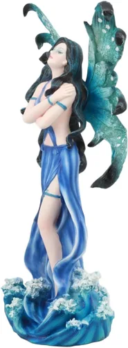 Miniatura 4 de Atlantic Collectibles Elemental Nación Diosa de hada de agua 12" Tall