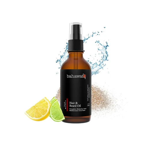 Miniatura 2 de BAHAWAT: Acondicionador y suavizante de aceite para barba de alta calidad, Su Majestad, 2 onzas, alivio de la picazón de la barba y la piel seca