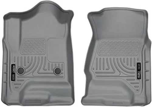 Miniatura 18 de Husky Liners Forros para el asiento delantero y segundo asiento se adapta a Silverado 14-18 Negro