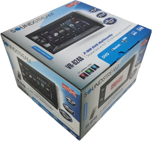 Miniatura 3 de Soundstream VR-624B Doble DIN Bluetooth en el tablero DVD/CD/AM/FM Receptor estéreo del coche con pantalla de 6