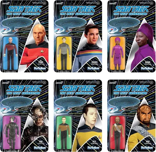 Miniatura 4 de Super7 Star Trek: The Next Generation Captain Picard - Figura de acción de Star Trek de 3.75 pulgadas con accesorio, colección de programas