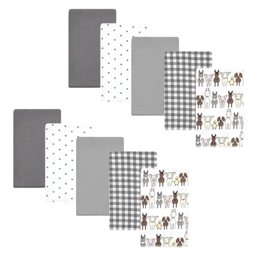 Miniatura 130 de Hudson Baby - Paños unisex de franela de algodón para bebé, bosque, talla única