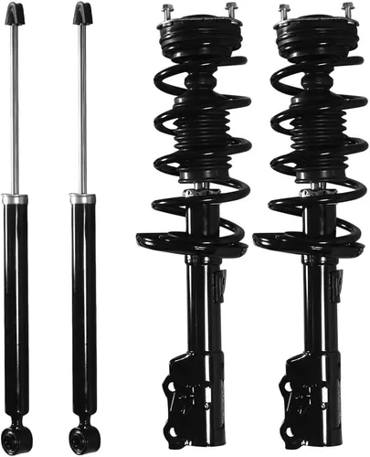 Miniatura 9 de Amortiguador compatible con el puntal cargado delantero y trasero Ford Transit Connect 2010-2013 complete strut assembly, front rear shock