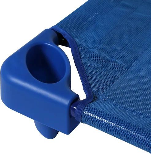 Miniatura 5 de Sprogs Camillas apilables para niños de uso pesado de 40" de largo para guarderías de preescolar, para descanso y siesta, SPG-0232-5-12PK, azul Azul