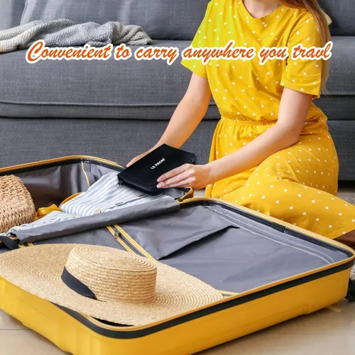 Miniatura 7 de Kit de costura con estuche, suministros de costura portátiles para viajeros en casa, adultos, principiantes, emergencias, contiene 40 hilos