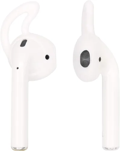 Miniatura 2 de ALXCD Almohadillas para las orejas compatibles con Airpod, 2 pares de ganchos para las orejas de TPU suave y 2 pares de almohadillas de silicona