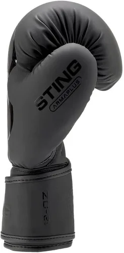 Miniatura 3 de Guantes de boxeo STING Armaplus Material exterior T3, sistema de revestimiento flotante, relleno de núcleo Hi Flow, correa de soporte de muñeca