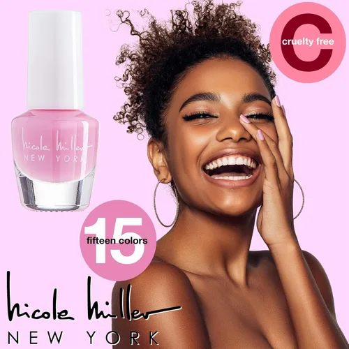 Miniatura 7 de Nicole Miller - Juego de mini esmaltes de uñas, colores brillantes y vibrantes para uñas de manos y pies, morado Púrpura