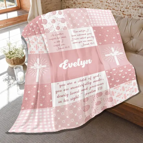 Miniatura 13 de Mantas de versículo bíblico de franela de felpa suave para niños, manta ligera para aire acondicionado para niños, decoración de sofá, habitación