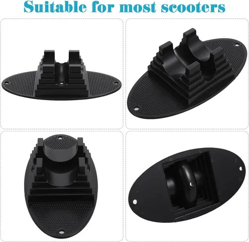 Miniatura 9 de FAVOMOTO Soporte universal para patineta, 2 unidades, soporte universal para patineta, base de soporte para estacionamiento, organizador