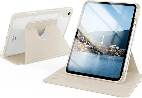 Miniatura 8 de CACOE Funda giratoria 360 para iPad (A16) de 11ª/10ª generación con soporte para lápices 2025/2022 de 11/10.9 pulgadas, a prueba de golpes