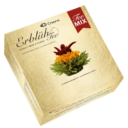 Miniatura 7 de Creano Flores de Té en Taza - Té Floreciente - 8 Tés Florecientes en 4 Variedades Diferentes - Té Verde