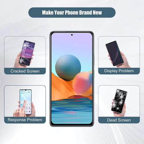 Miniatura 5 de TFT - Pantalla digital compatible con Redmi Note 11 Pro 5G Note 10 Pro 4G 21091116I 2201116SG 6.67 pulgadas, pantalla LCD táctil con herramientas