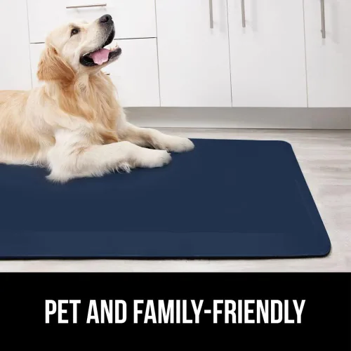 Miniatura 9 de GORILLA GRIP Alfombrillas de cocina cómodas y acolchadas para el piso, superficie superior suave impermeable y resistente a las manchas, tapete